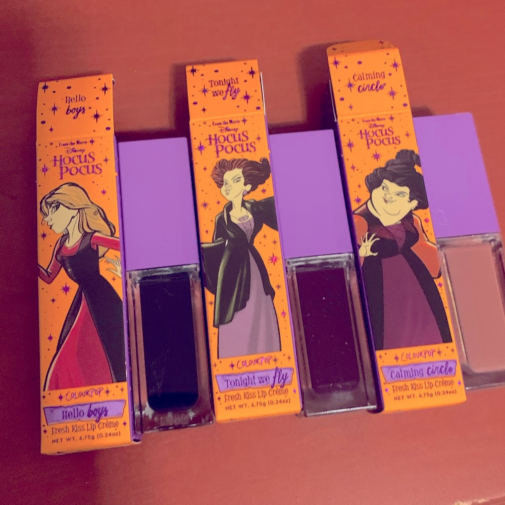 Colourpop hocus pocus lip creme set